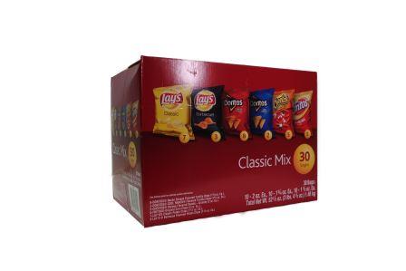 Frito Lay Classic Mix Vty Chips 30 Ct (Red)